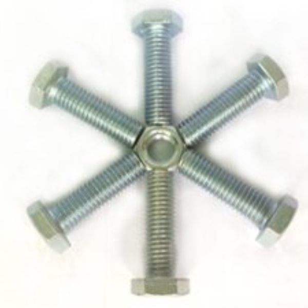 Bulong Lục Giác Thường Xi Trắng Hàng Chất Lượng Cao - BLG0013 Bulong Lục Giác Chất Lượng