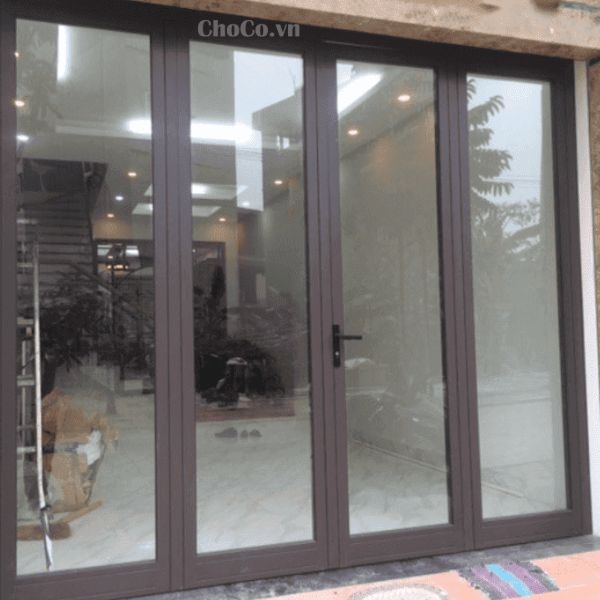 Cửa Thủy Lực Đạt Tiêu Chuẩn An Toàn Chất Lượng Xây Dựng - TLU0021 Cửa Kính Thủy Lực 4 Cánh Đẹp