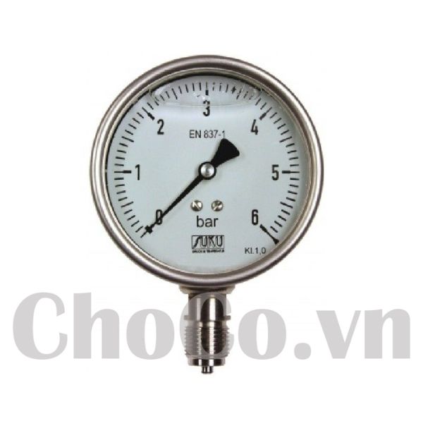 Đồng Hồ Đo Áp Suất Suku Đức 6325 - MNK0005 Đồng Hồ Áp Suất