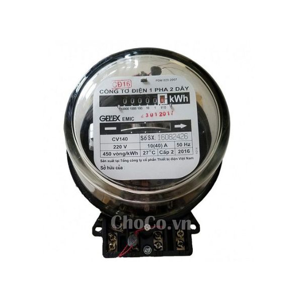 Đồng Hồ Điện 1 Pha Emic- DVN0004 Đồng Hồ Điện 1 Pha Emic Tốt
