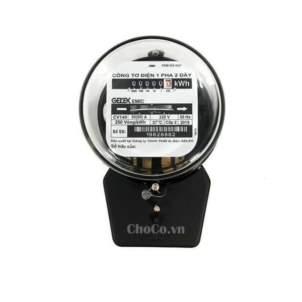 Đồng Hồ Điện 1 Pha Emic- DVN0004 Đồng Hồ Điện 1 Pha Emic Mới