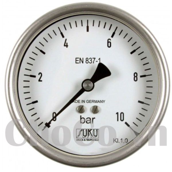 Đồng Hồ Đo Áp Suất Suku Đức 6325 - MNK0005 Đồng Hồ Đo Suku