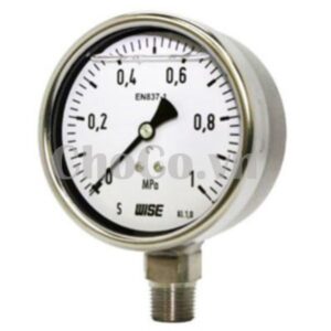 Đồng Hồ Thủy Lực Dầu Chân Thẳng WISE – DHL0004 Đồng Hồ Thủy Lực Dầu Chân Thẳng