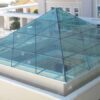 Mái che kính cường lực 10mm - KCL0006 Mái che kính cường lực 10mm