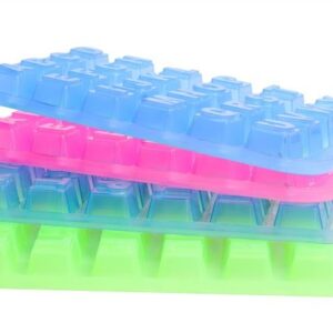 khuôn silicone làm đá hình chữ cái