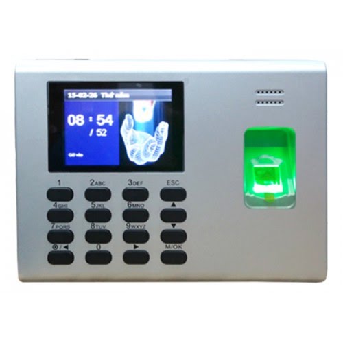 Máy Bấm Vân Tay Chấm Công - TBC0005 may-bam-van-tay-cham-cong