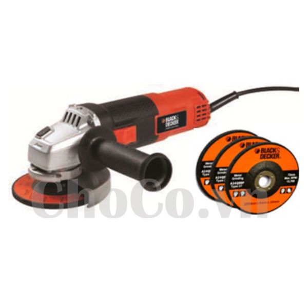 Máy Mài Góc Cầm Tay Black & Decker KG100-B - MMC0003 Máy Mài Góc Đỏ Mới