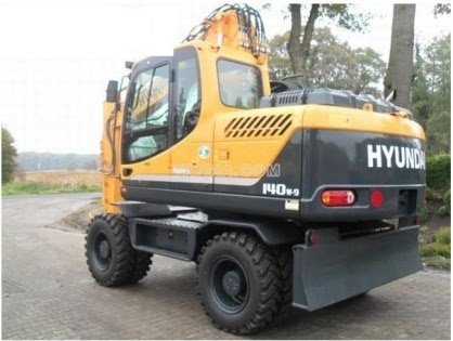 Máy xúc đào bánh lốp Hyundai R140W 9S - MDO0001 Máy xúc đào bánh lốp Hyundai R140W-9S