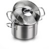 Nồi hấp inox thép không gỉ Korkmaz Perla A1522 - NHH0011 korkmaz-perla-noi-hap-1