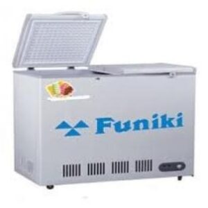 TỦ ĐÔNG FUNIKI 2 NGĂN 2 CHẾ ĐỘ 260 LÍT CÁNH VA LY DÀN ĐỒNG