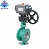 Van bướm điều khiển khí nén có tay quay - VAB0001 Van bướm điều khiển khí nén có tay quay - VAB0001-0