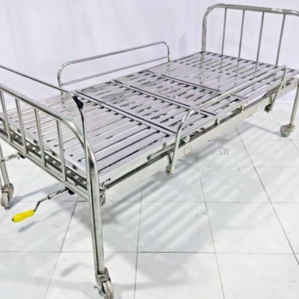 Giường Y Tế 2 Tay Quay Chất Lượng - TYT0017 Giường Y Tế 2 Tay Quay Giá Tốt