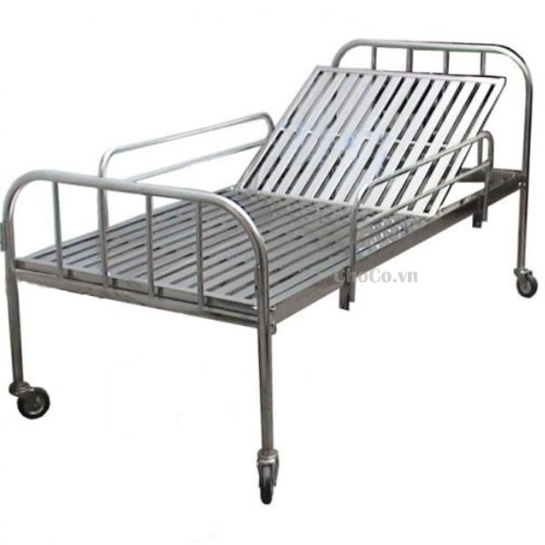 Giường Y Tế Nâng Đầu Inox An Toàn - TYT0016 Giường y tế nâng đầu giá tốt