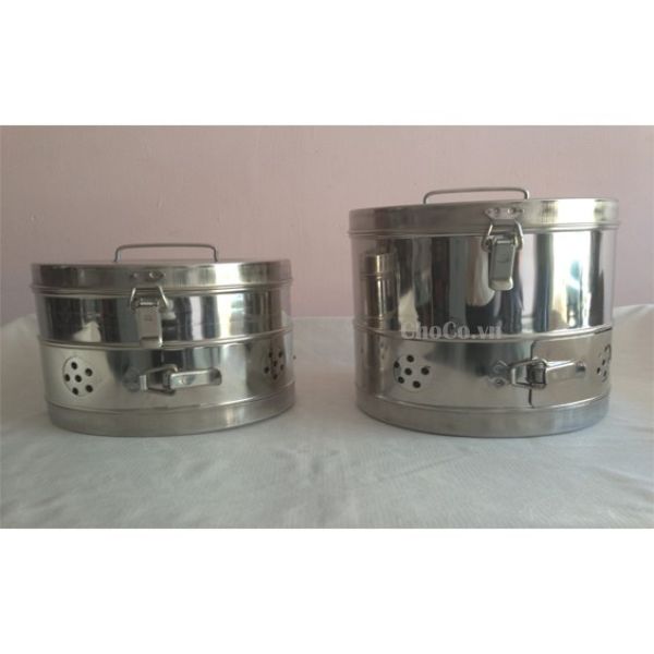 Hộp Hấp Dụng Cụ Y Tế Inox - TYT0012 Hộp Hấp Dụng Cụ Y Tế Diệt Trùng