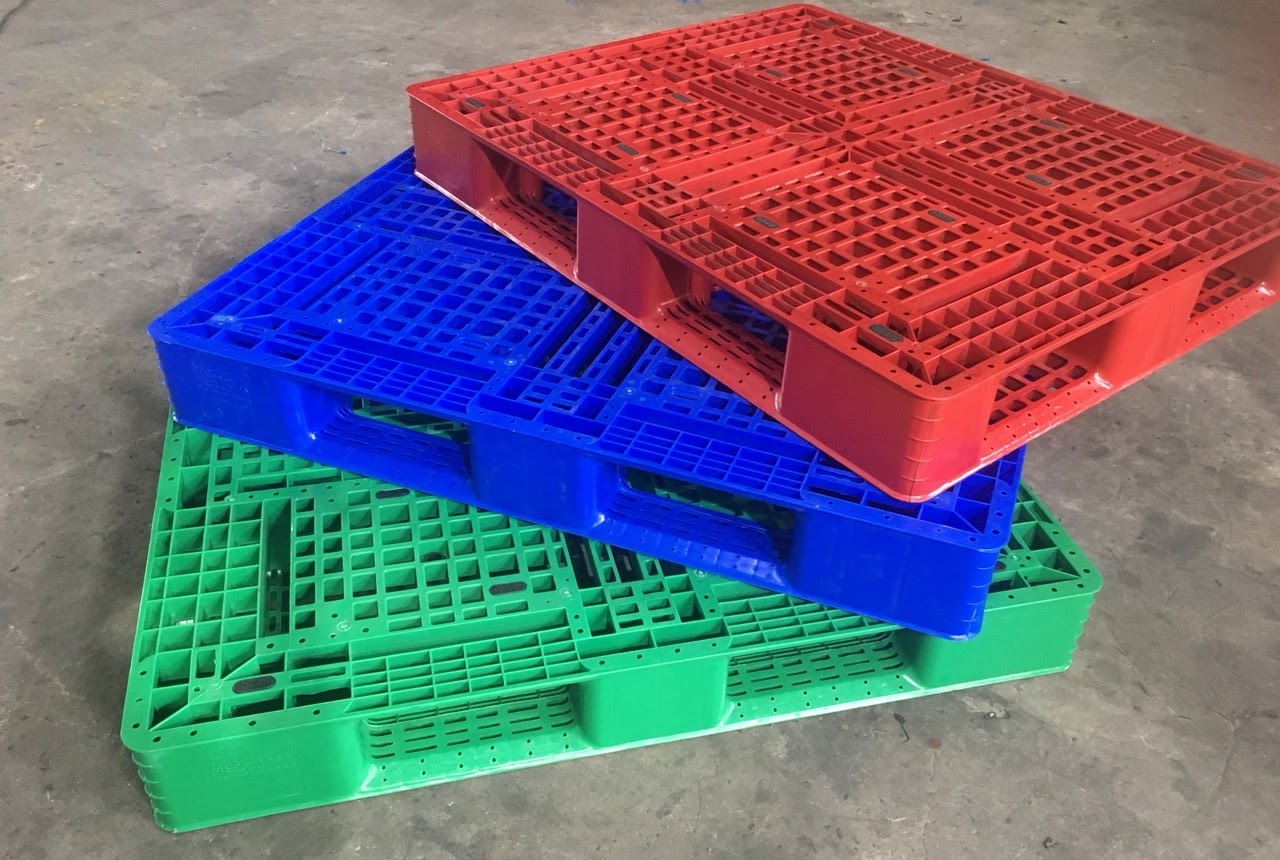 Pallet Nhựa Liền Khối - PAL0004 Pallet Nhựa Liền Khối - PAL0004-0