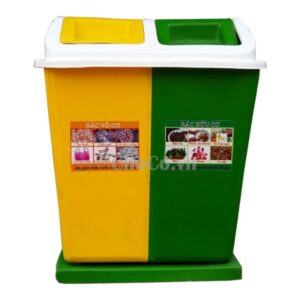 Thùng Rác 2 Ngăn Dễ Phân Loại Rác - TRA0006 Thùng Rác 2 Ngăn Thuận Tiện