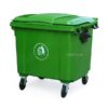Thùng Rác Nhựa Lớn Có Bánh Xe Dễ Dàng Di Chuyển Dễ Dùng - TRA0090 Thùng Rác Có Bánh