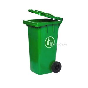 Thùng Rác Nhựa 120L Nắp Kín