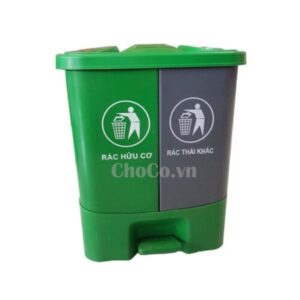 Thùng Rác Nhựa 2 Ngăn Chất Lượng Cao - TRA0009 Thùng Rác Nhựa 2 Ngăn