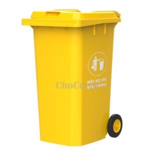 Thùng Rác Nhựa Composite 240 Lít - TRA0012 Thùng Rác Nhựa 240 Lít