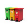 Thùng Rác Nhựa 3 Ngăn Bền Đẹp