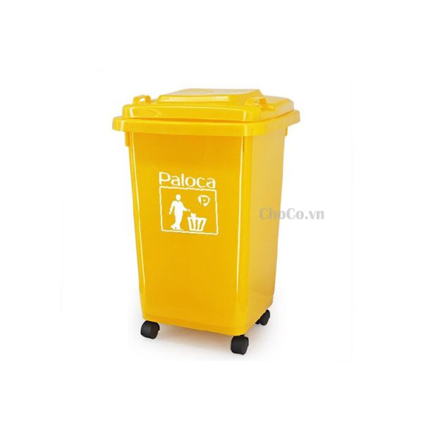 Thùng Rác Nhựa 60L Có Bánh Xe - TRA0089 Thùng Rác Nhựa 60L Chất Lượng