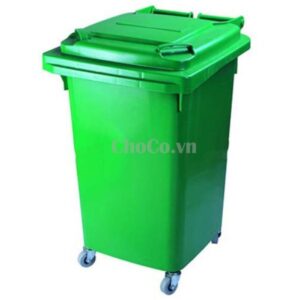Thùng Rác Nhựa Có Bánh Xe
