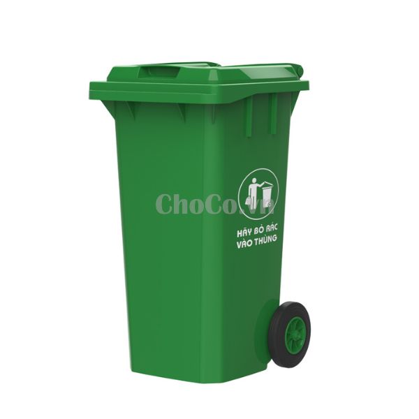 Thùng Rác Nhựa Composite 120 Lít - TRA0004 Thùng Rác Nhựa Composite