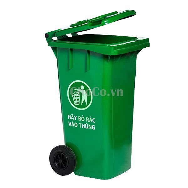 Thùng Rác Nhựa Composite 240 Lít - TRA0012 Thùng rác nhựa công nghiệp