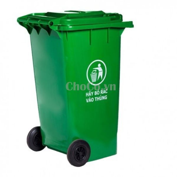 Thùng Rác Nhựa Composite 120 Lít - TRA0004 Thùng Rác Nhựa Giá Tốt