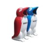 Thùng Rác Hoạt Hình Nhựa Composite Đa Dạng Mẫu Mã Dễ Thương - TRA0099 Thùng Rác Hình Chim Cánh Cụt
