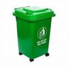 Thùng Rác Nhựa Có Nắp Đậy Thân Thiện Với Môi Trường- TRA0104 Thùng Rác
