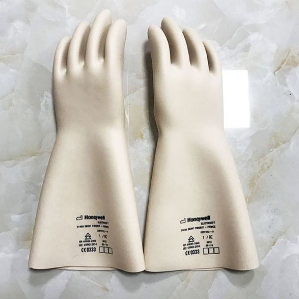 Găng Tay Cách Điện Cao Su Hạ Áp 1kV Ansell Marigold E015R Cao Su Tự Nhiên Chống Đâm Xuyên-GCD0008 Găng Tay Cách Điện Cao Su Tự Nhiên Chống Đâm Xuyên