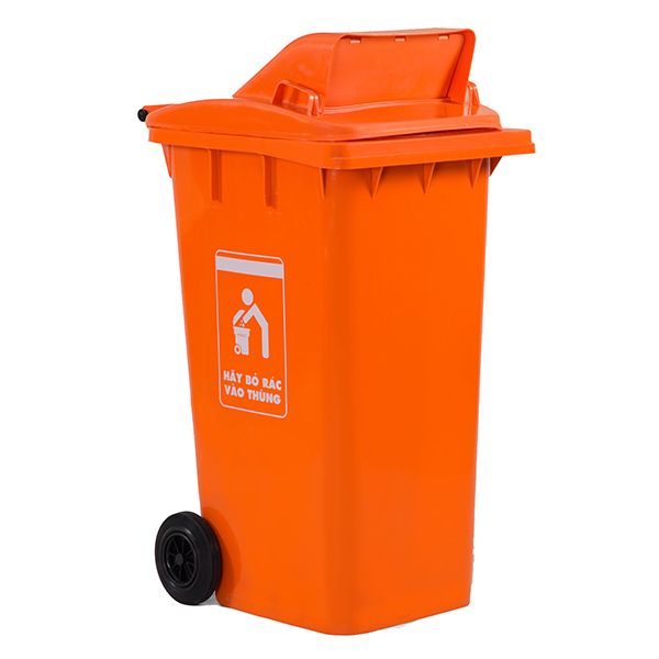 Thùng Rác Nhựa Có Nắp Đậy Cho Khu Công Nghiệp