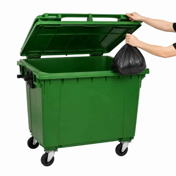 Thùng Rác Nhựa Công Nghiệp Dành Cho Công Nghiệp