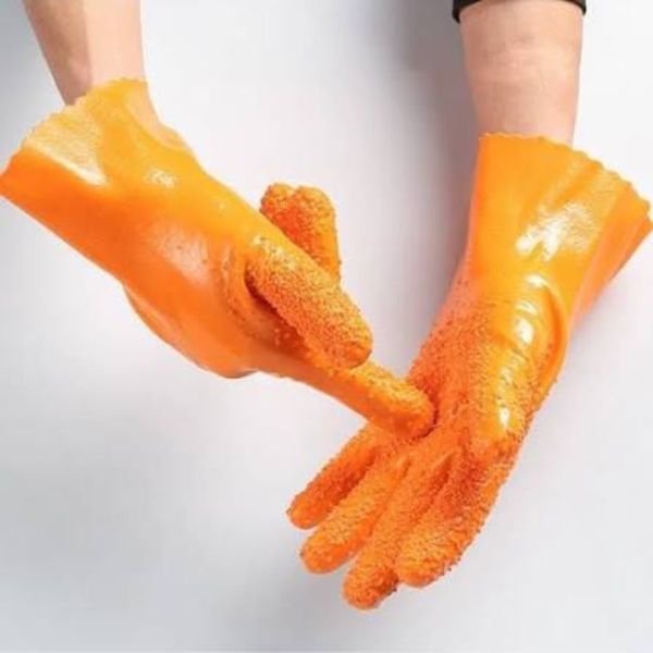 Găng Tay Cao Su Chống Hóa Chất Chịu Nhiệt